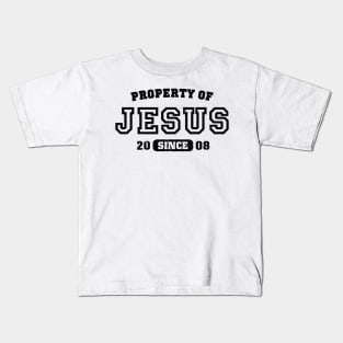 Property of Jesus since 2008 Kids T-Shirt